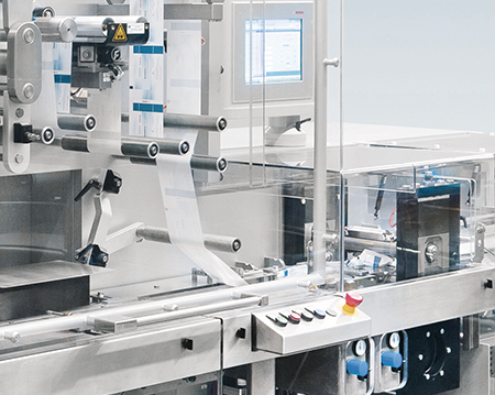 Examples of applications for slip rings  Flow Pack - packaging industry