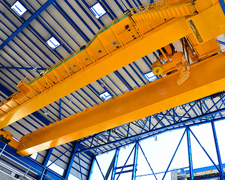 Application examples for crane systems.