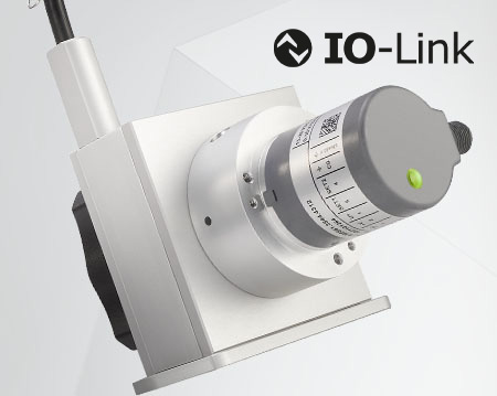 Seilzuggeber mit IO-Link Schnittstelle