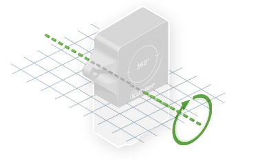 1-axis inclination measurement