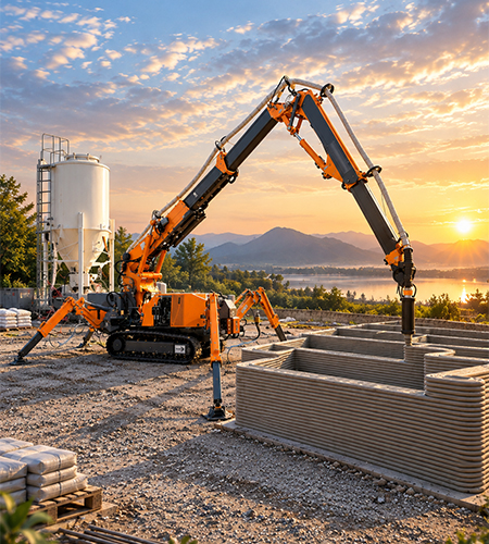 3D Betondruckmaschinen