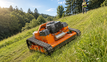 Remote controlled mowers