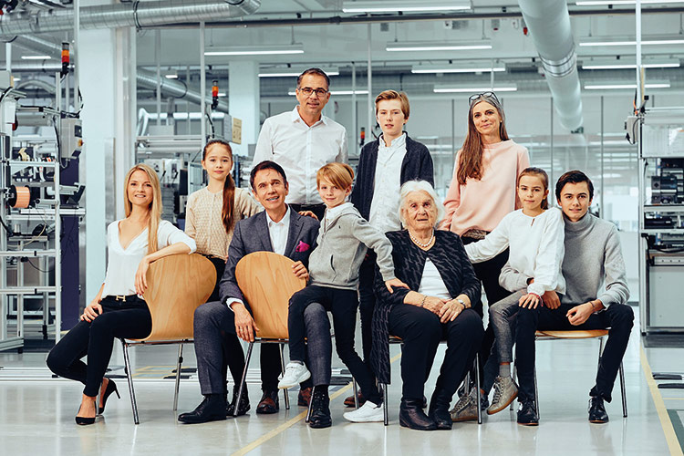 La famille Kübler d'entrepreneurs