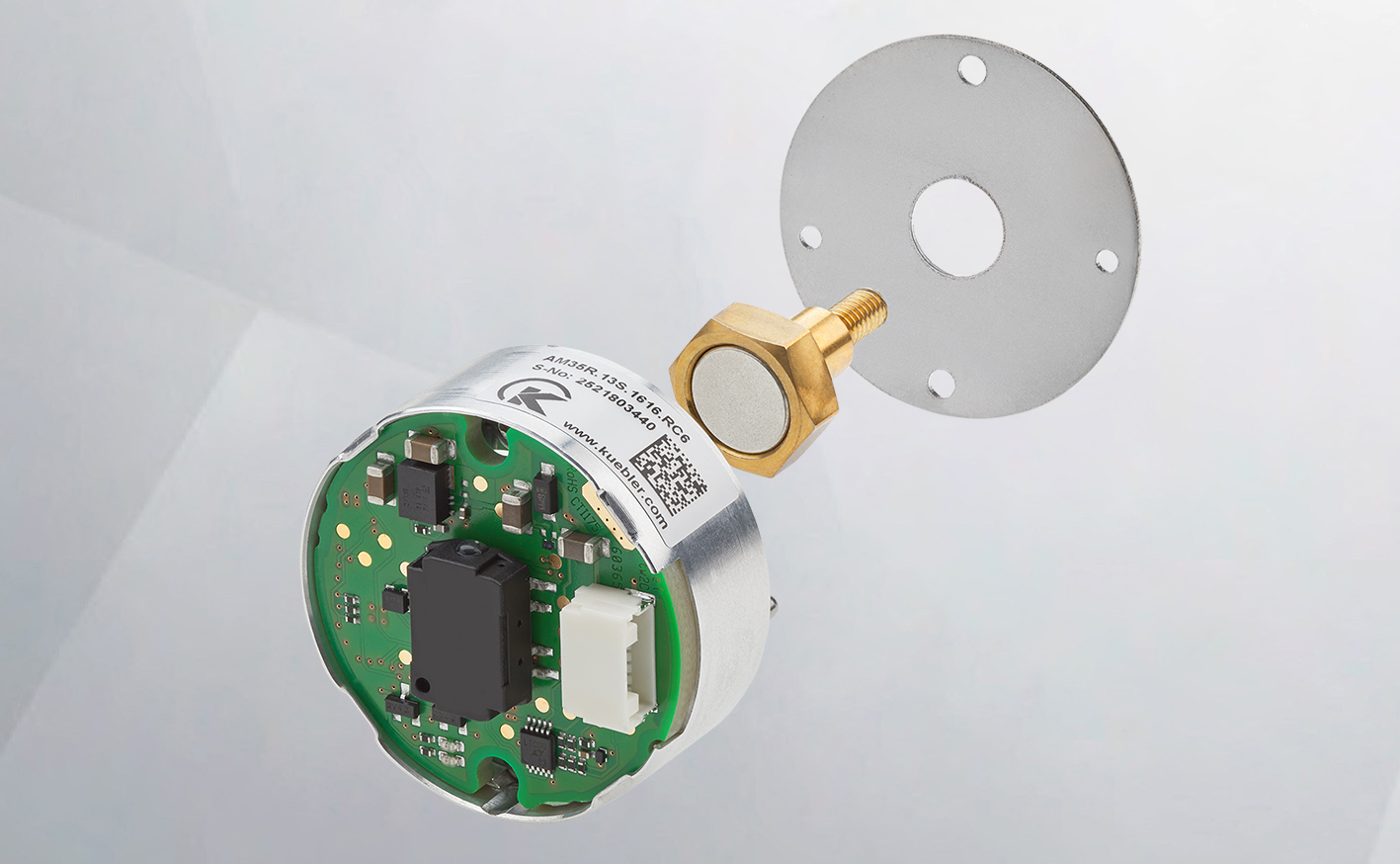 Integrierte magnetische End-of-Shaft Drehgeber