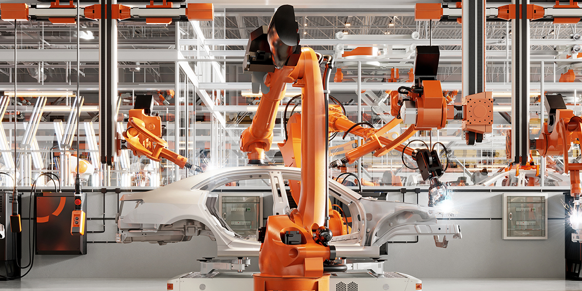 Präzise Positionierung von Roboterarmen